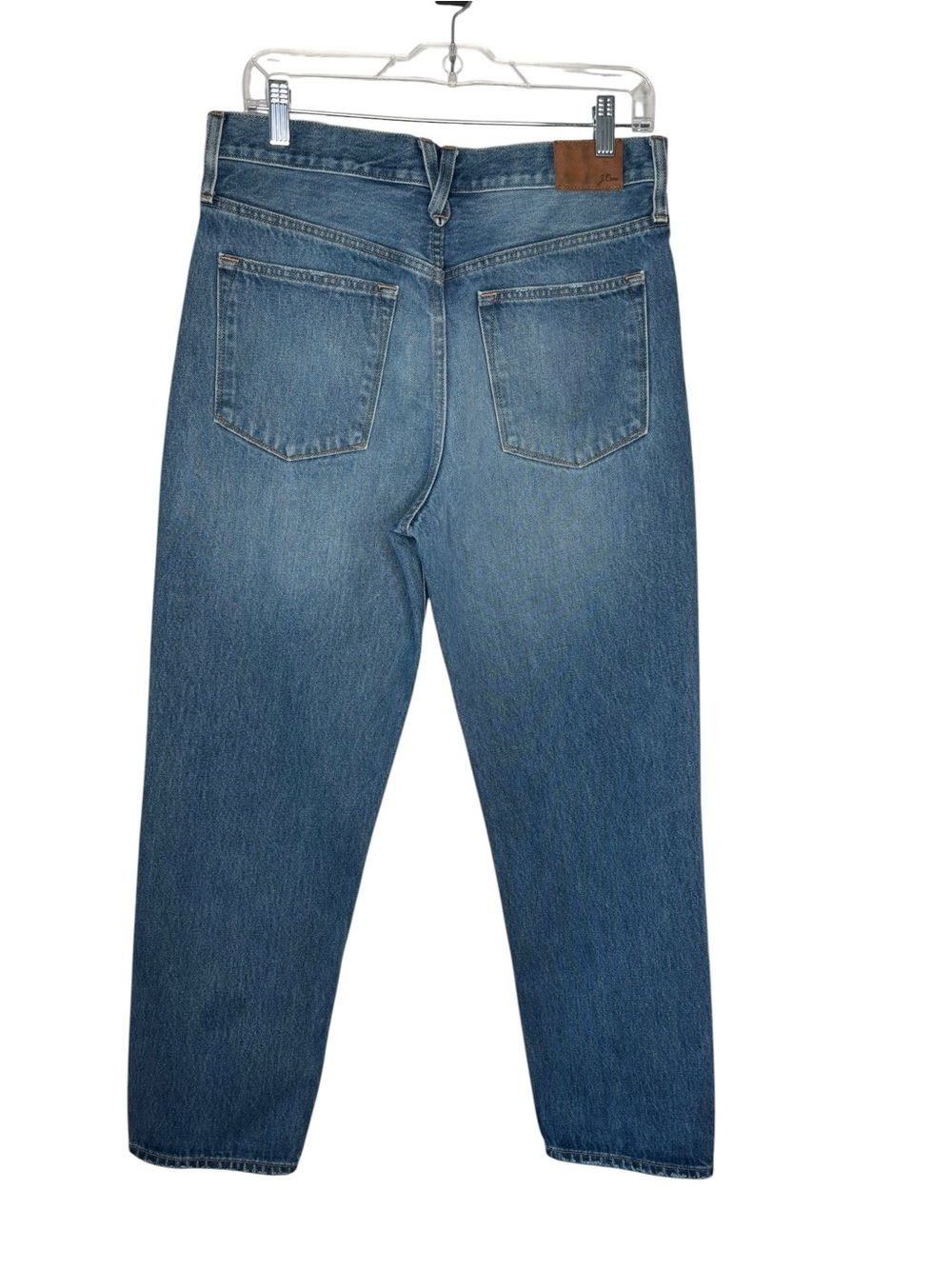 J. Crew Blue 80’s style slouchy boyfriend jean size 8 waist 28 - Picture 4 of 9